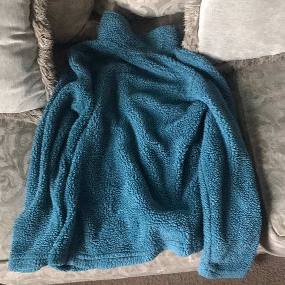 Lens blue sweater petite small size - Picture 4 of 4